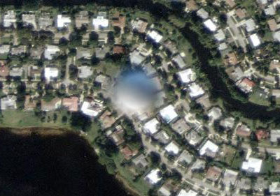UFO on Google maps